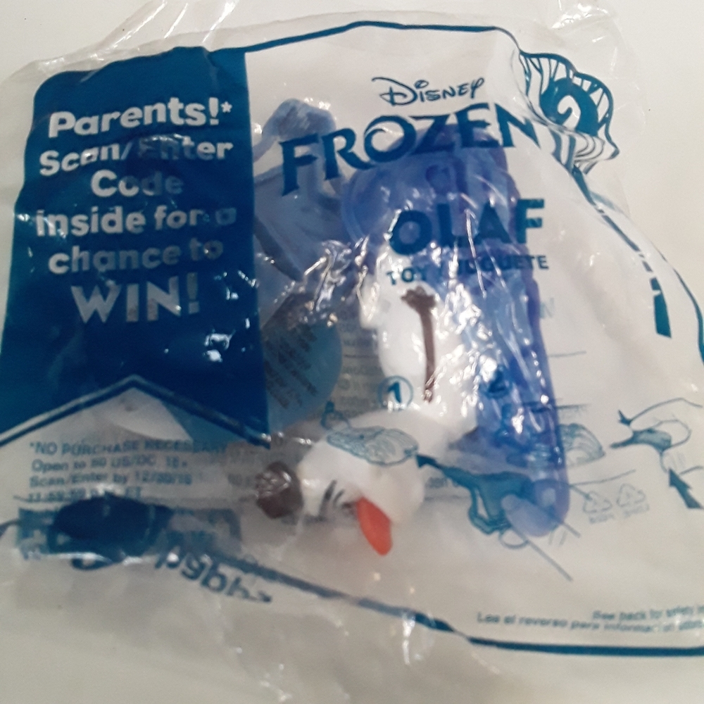 Olaf, Frozen,  McDonald's toy